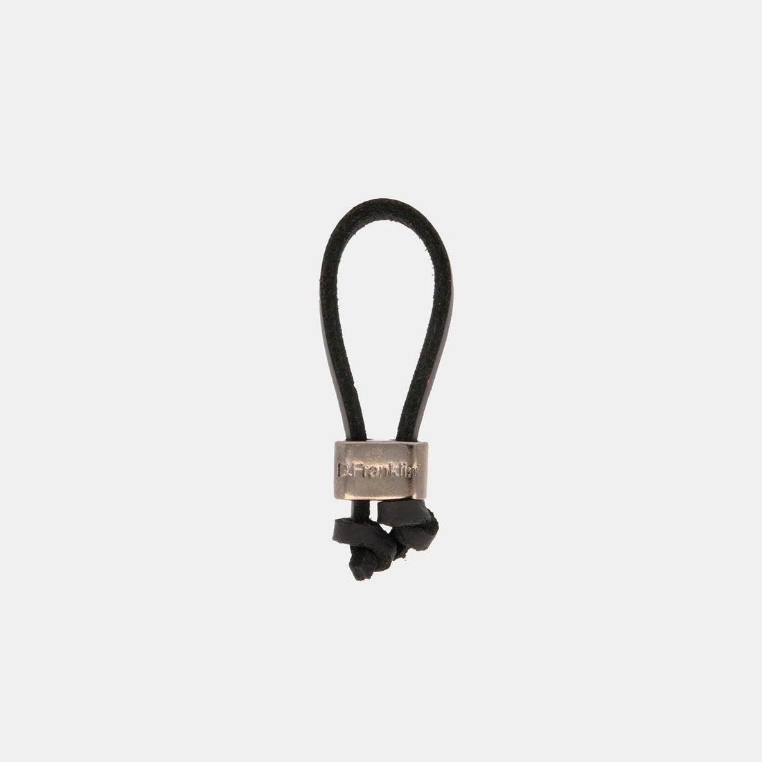 Keychain Jeroboam Leather Black/Metal