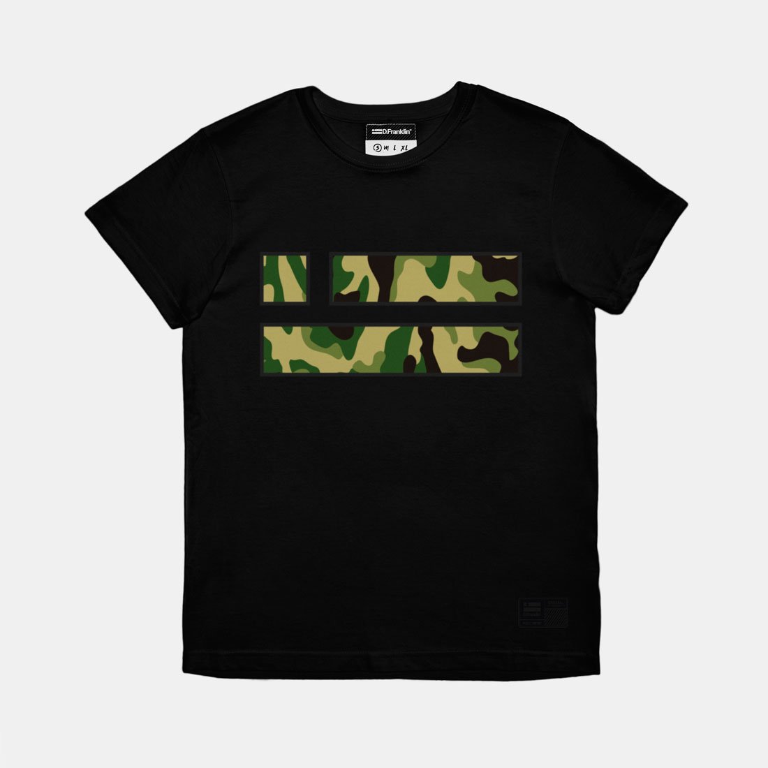 Camoflag T-Shirt Black