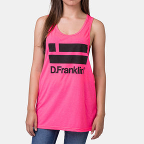 Logo Tank Pink Fluor Tee