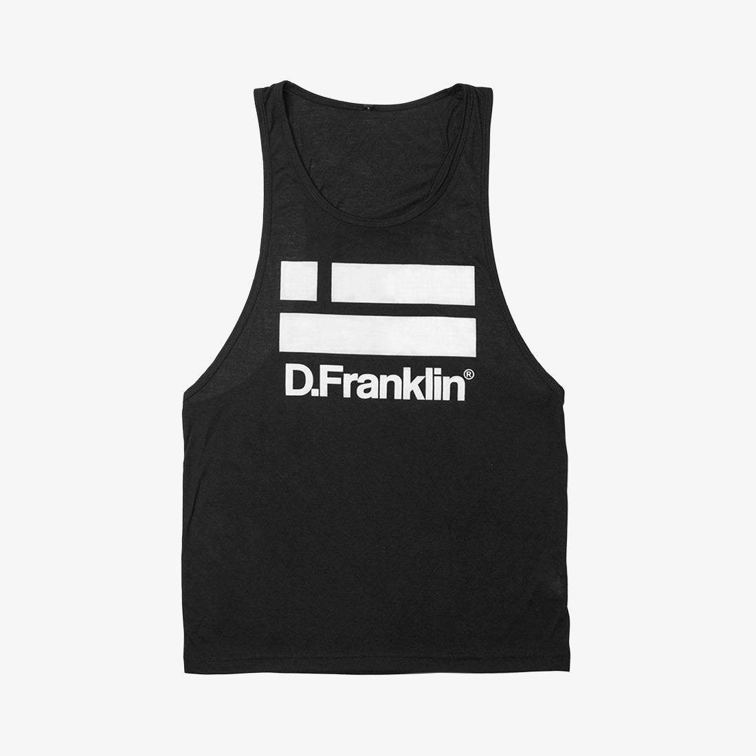 Logo Tank Black Tee