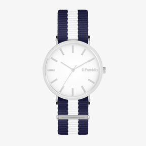 Montecarlo Gunmetal Navy / White