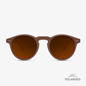 Ultra Light Brown Matte / Brown Polarized