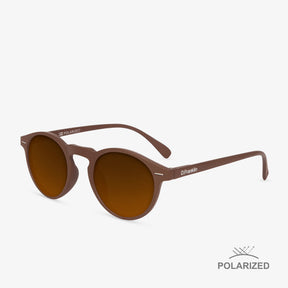 Ultra Light Brown Matte / Brown Polarized