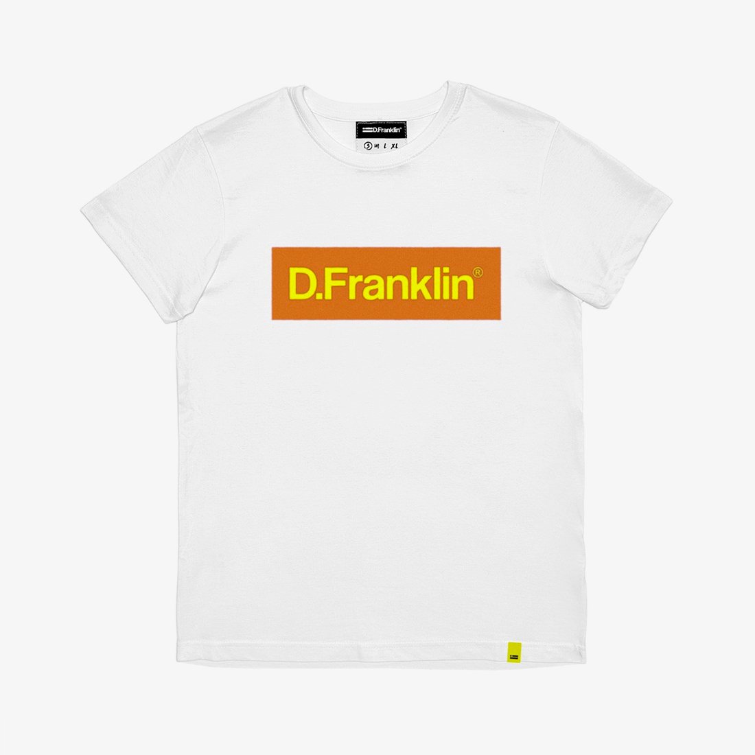 Orange / Yellow Rec White Tee