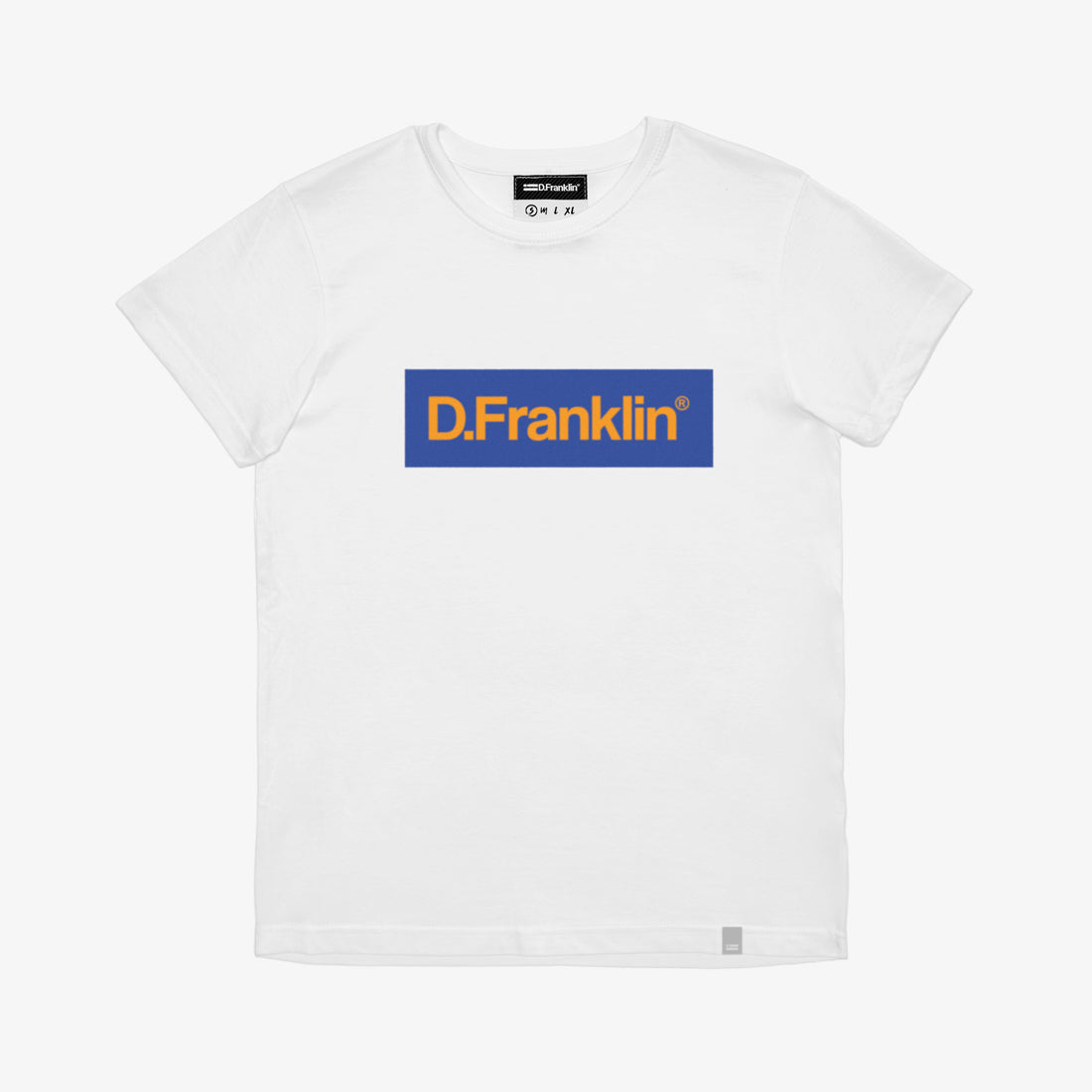 Blue / Yellow Rec White Tee