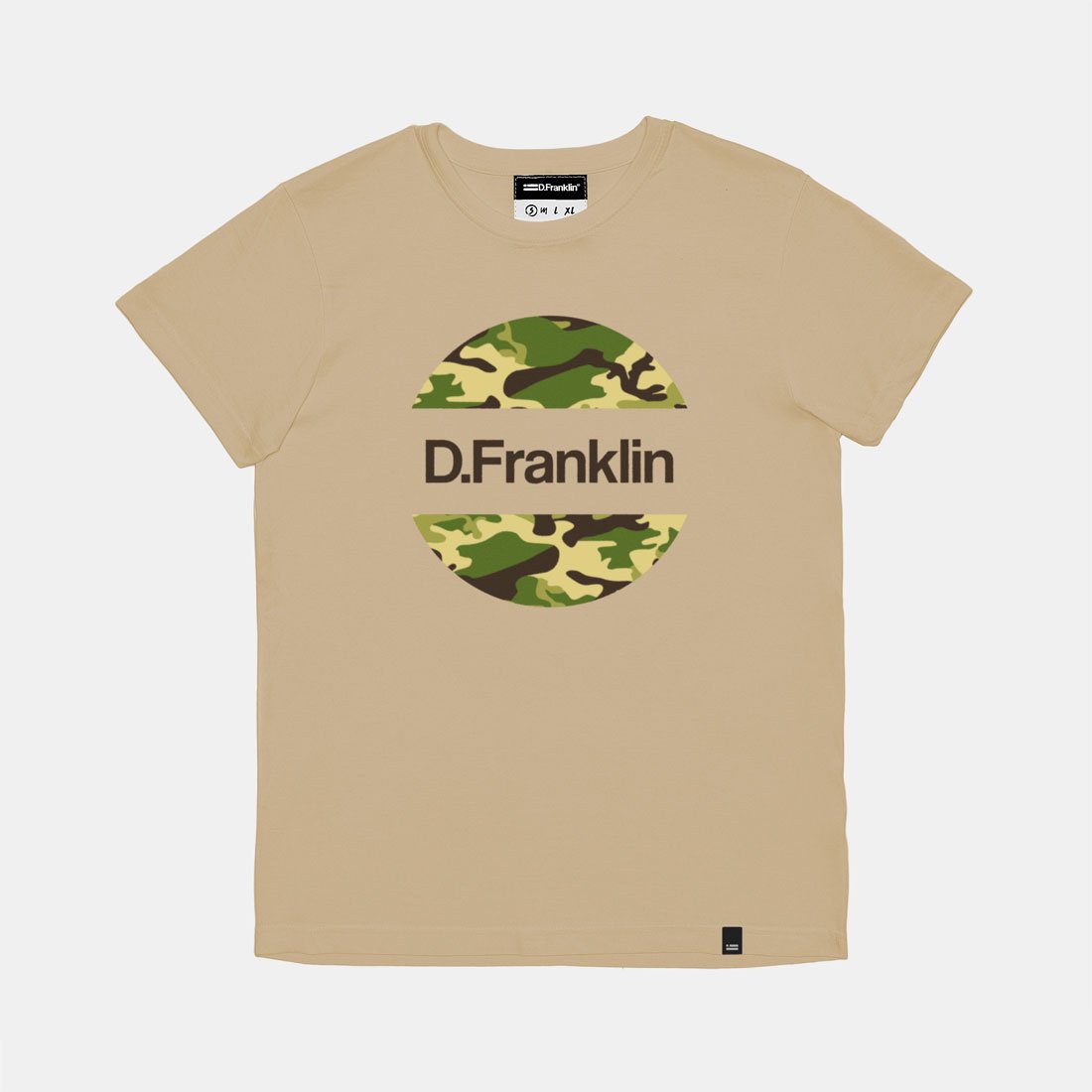 Orbed Camo Sand Tee