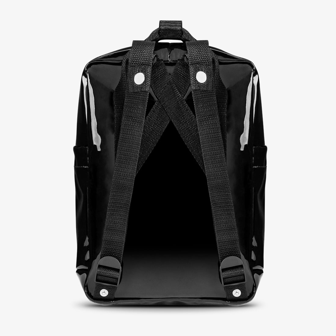 Abby Backpack Patent Black