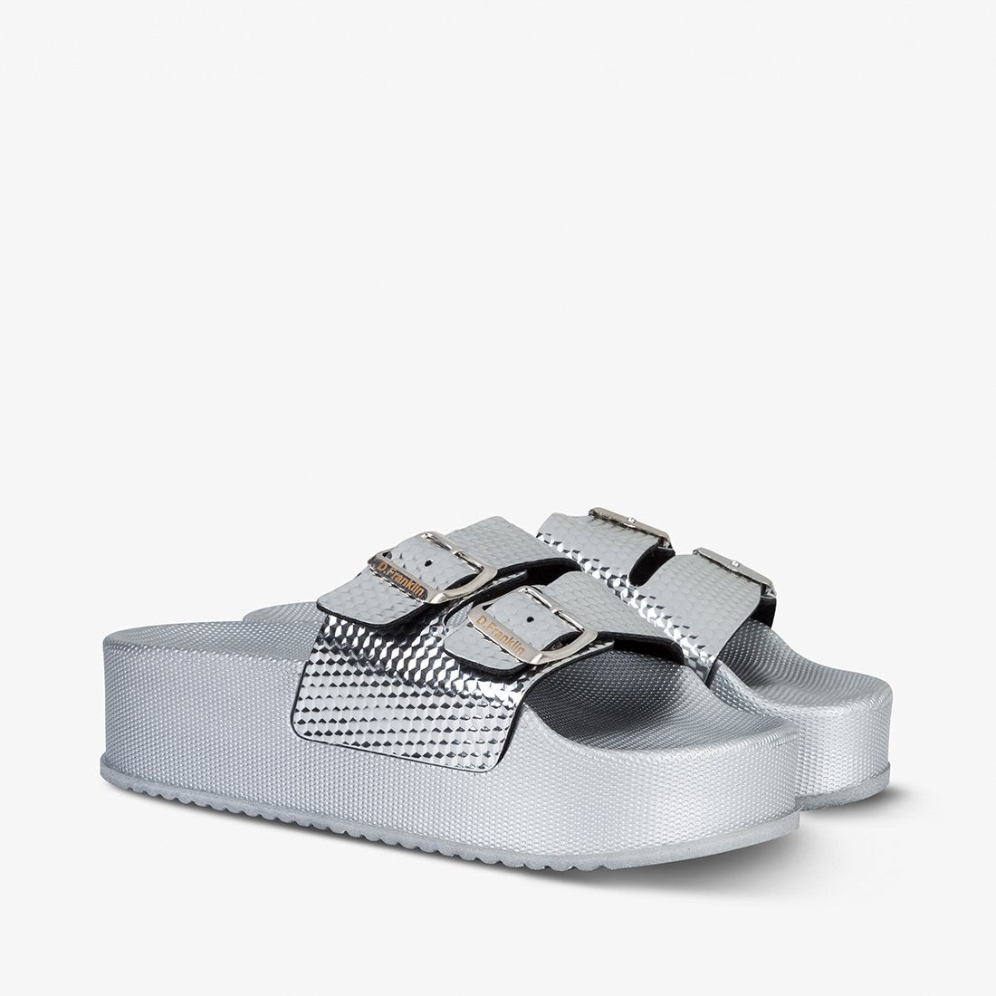 Platform Sandal Silver