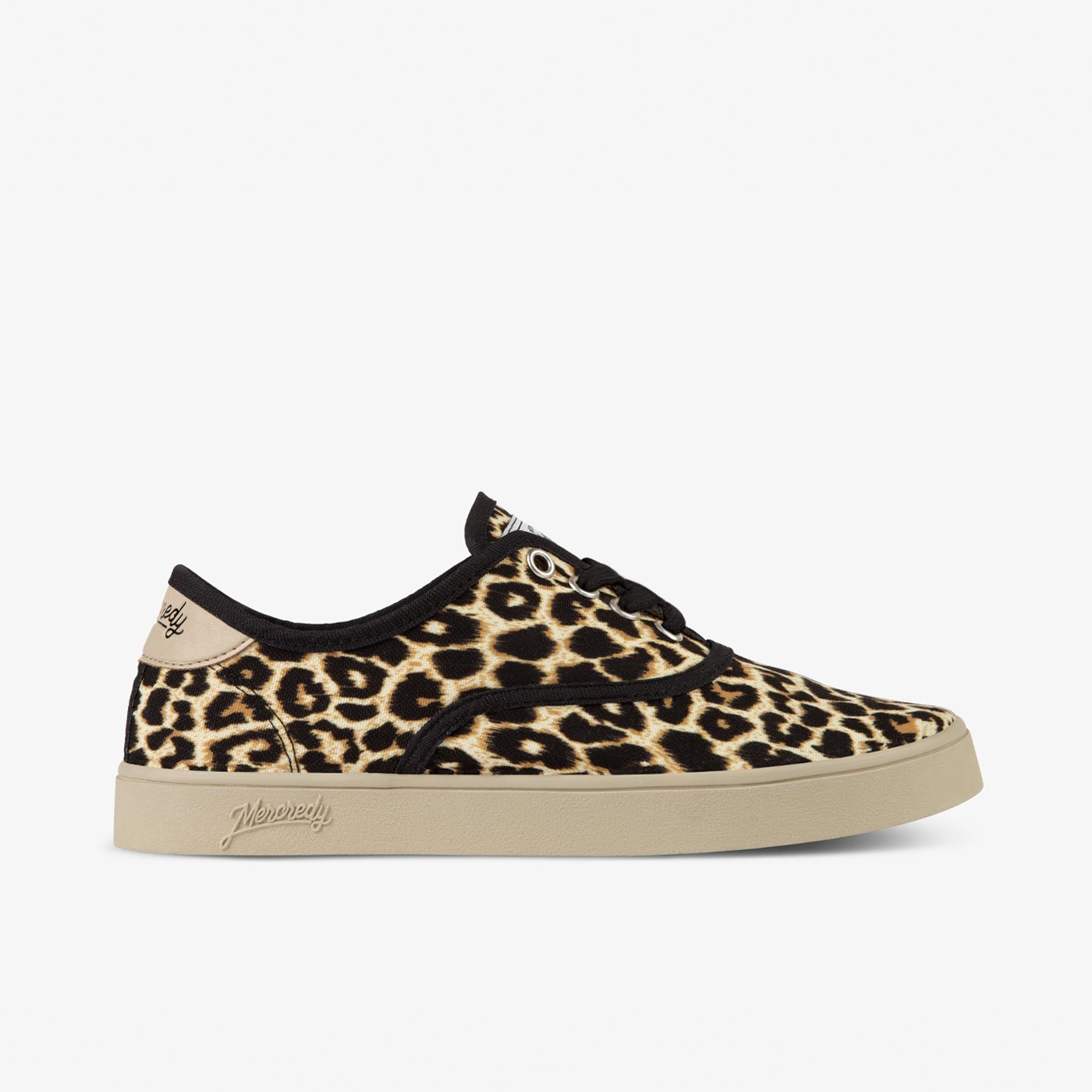 Mercredy Atlantic R-Canvas leopard / Peanut