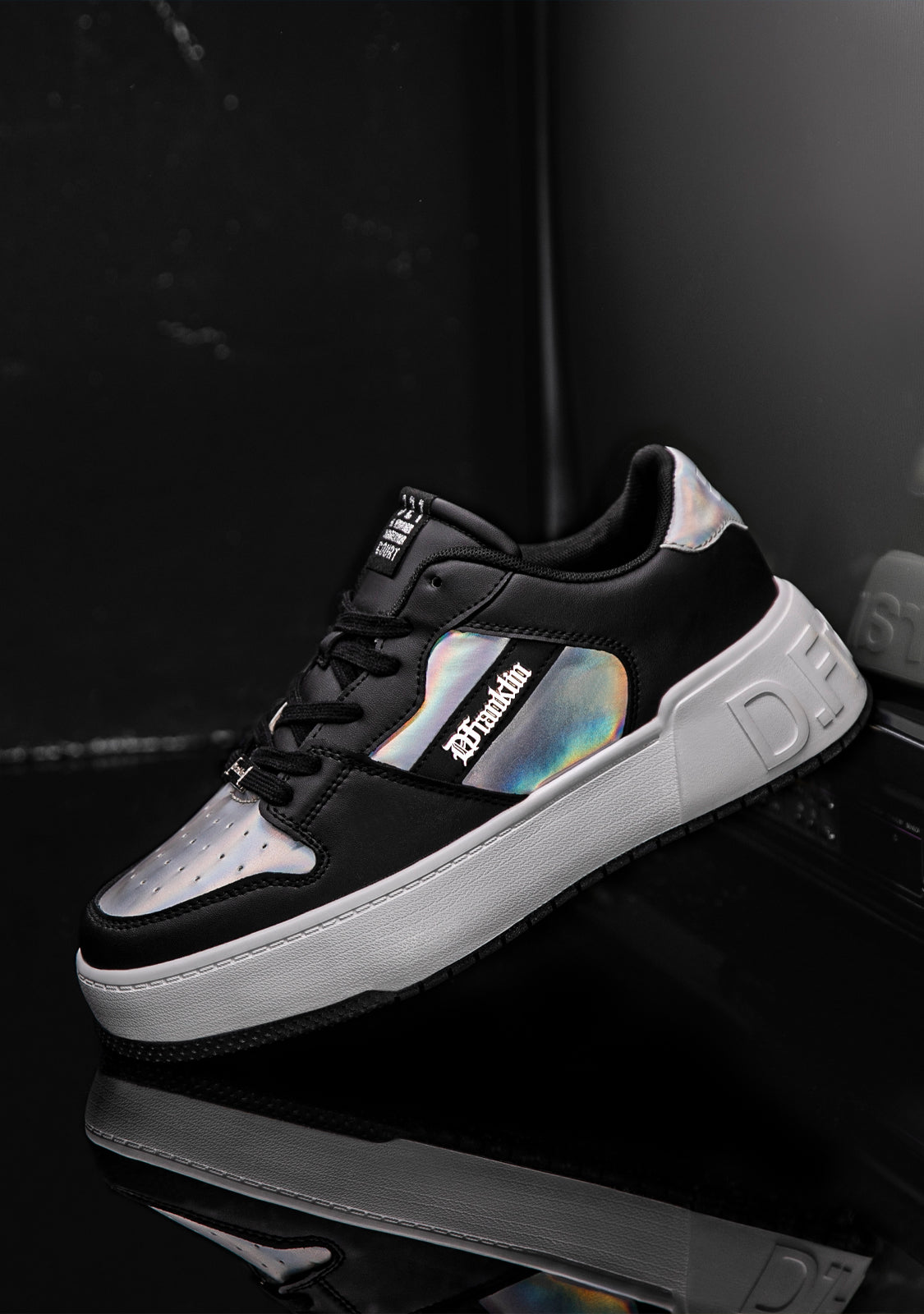 Low Court Black / Silver