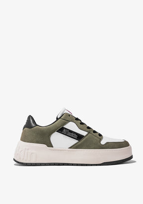 Low Court Khaki / White