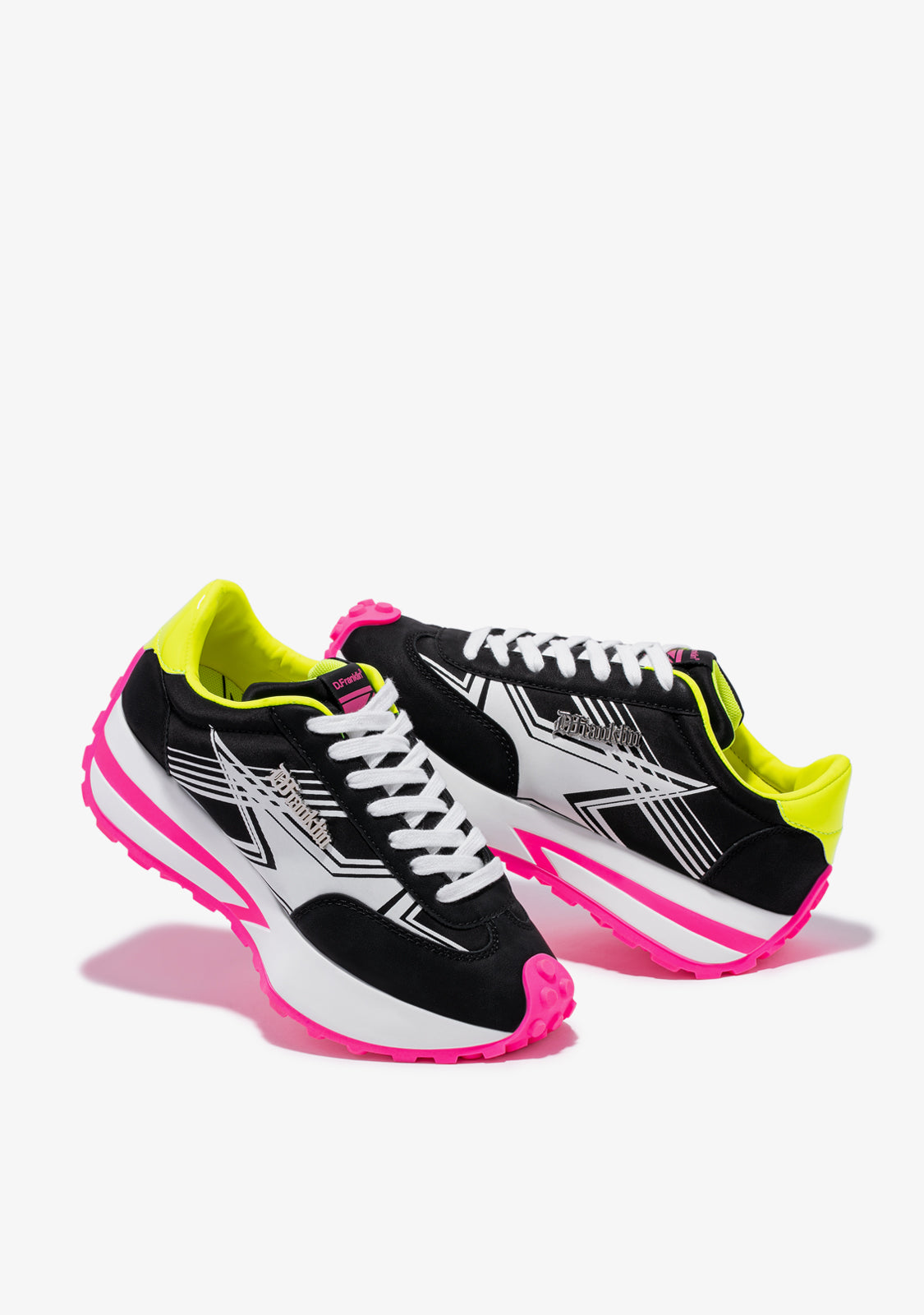 Meteoro Star Black / Fuxia