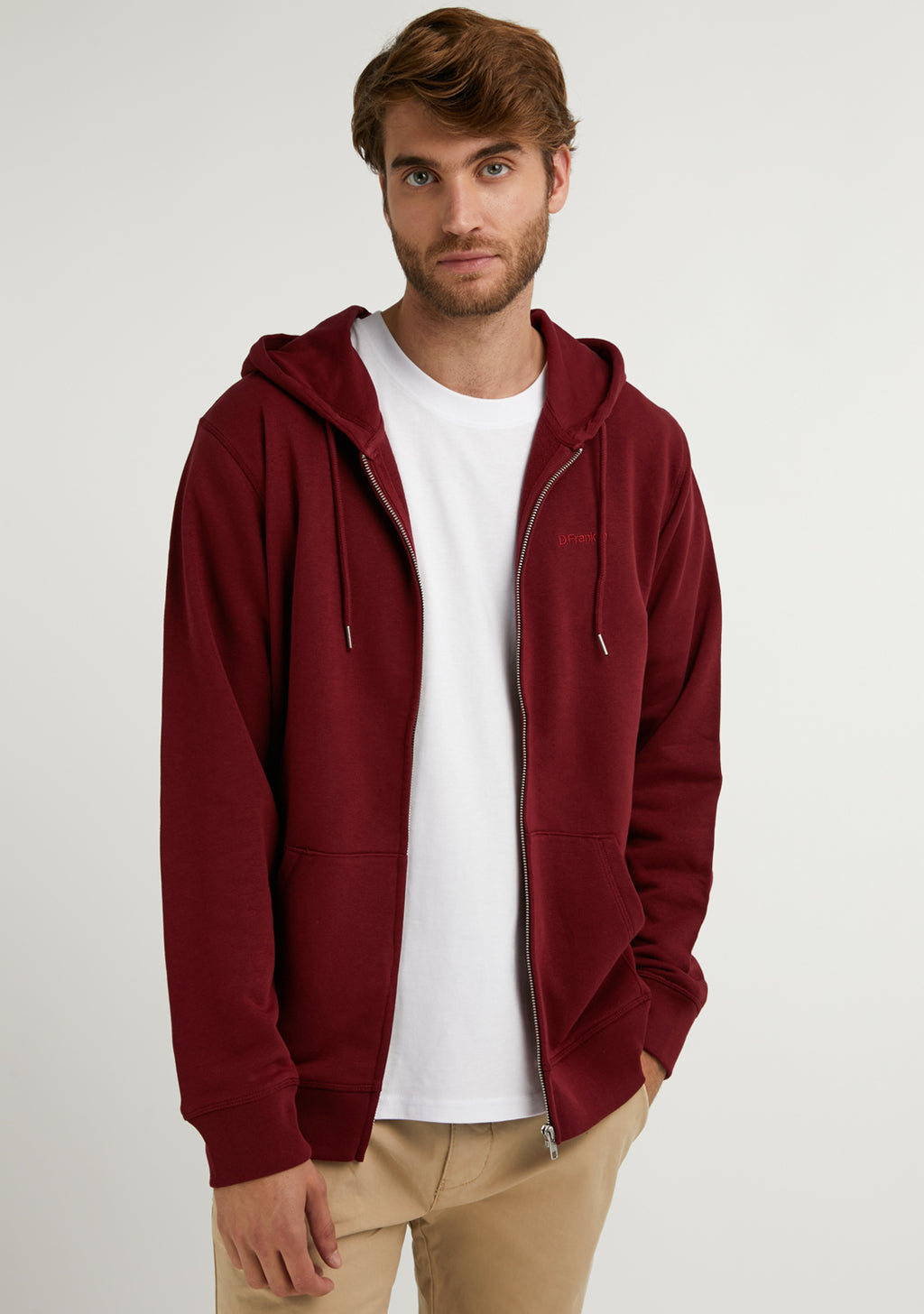 ◆Phyps Department◆ Applique Startail Hood_Burgundy MUSINSA | PHYPS Applique Startail Hood_Burgundy