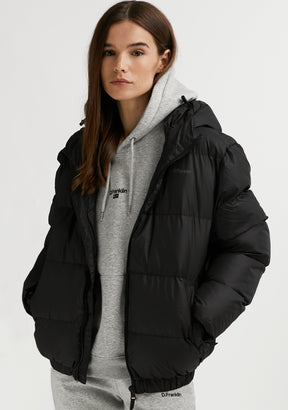 Logo Puffer Black